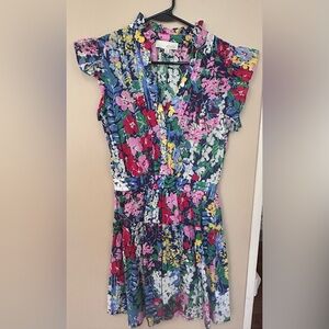 Pinch Floral Multi-Color Mini Dress